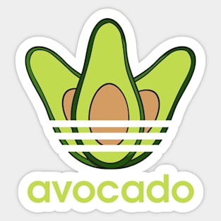 avocado Sticker